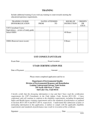 Utah Ust Consultant Application - Utah, Page 4