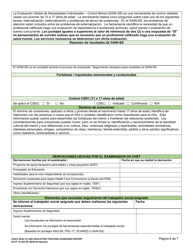 DCYF Formulario 14-444 Informe De Evaluacion De Seguimiento De Salud Y Educacion Del Nino - Washington (Spanish), Page 6