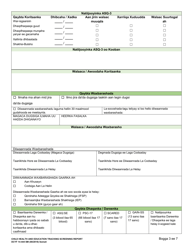 DCYF Form 14-444 Child Health and Education Tracking Screening Report - Washington (Somali), Page 3