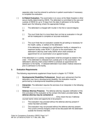 Form MP201 Order for Competency Evaluation (Rcw 10.77.060) - Washington, Page 3