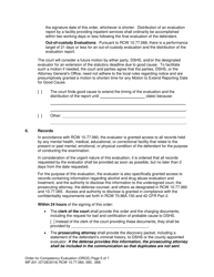 Form MP201 Order for Competency Evaluation (Rcw 10.77.060) - Washington, Page 5