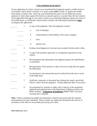 Form HSMV-84019 Application and Claim to Recover Compensation From the Mobile Home and Recreational Vehicle Trust Fund - Florida, Page 3