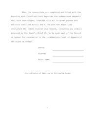 Form LIRAB12 Request/Order for Transcript of Proceedings and Approval and Order - Hawaii, Page 3