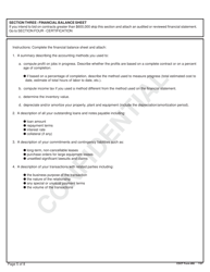 CDOT Form 66 Contractor Prequalification Statement (Experience, Equipment and Financial) - Colorado, Page 5