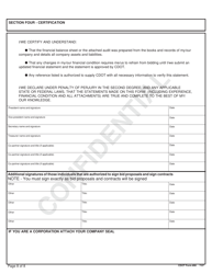 CDOT Form 66 Contractor Prequalification Statement (Experience, Equipment and Financial) - Colorado, Page 8