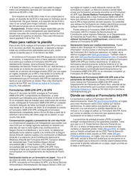 Instrucciones para IRS Formulario 943-PR Planilla Para La Declaracion Anual De La Contribucion Federal Del Patrono De Empleados Agricolas (Puerto Rican Spanish), Page 5
