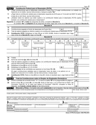 IRS Formulario 1040-PR Anexo H-PR Contribuciones Sobre El Empleo De Empleados Domesticos (Puerto Rican Spanish), Page 2
