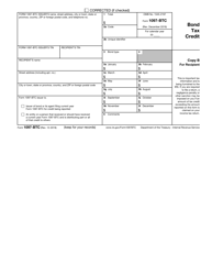 IRS Form 1097-BTC &quot;Bond Tax Credit&quot;, Page 2