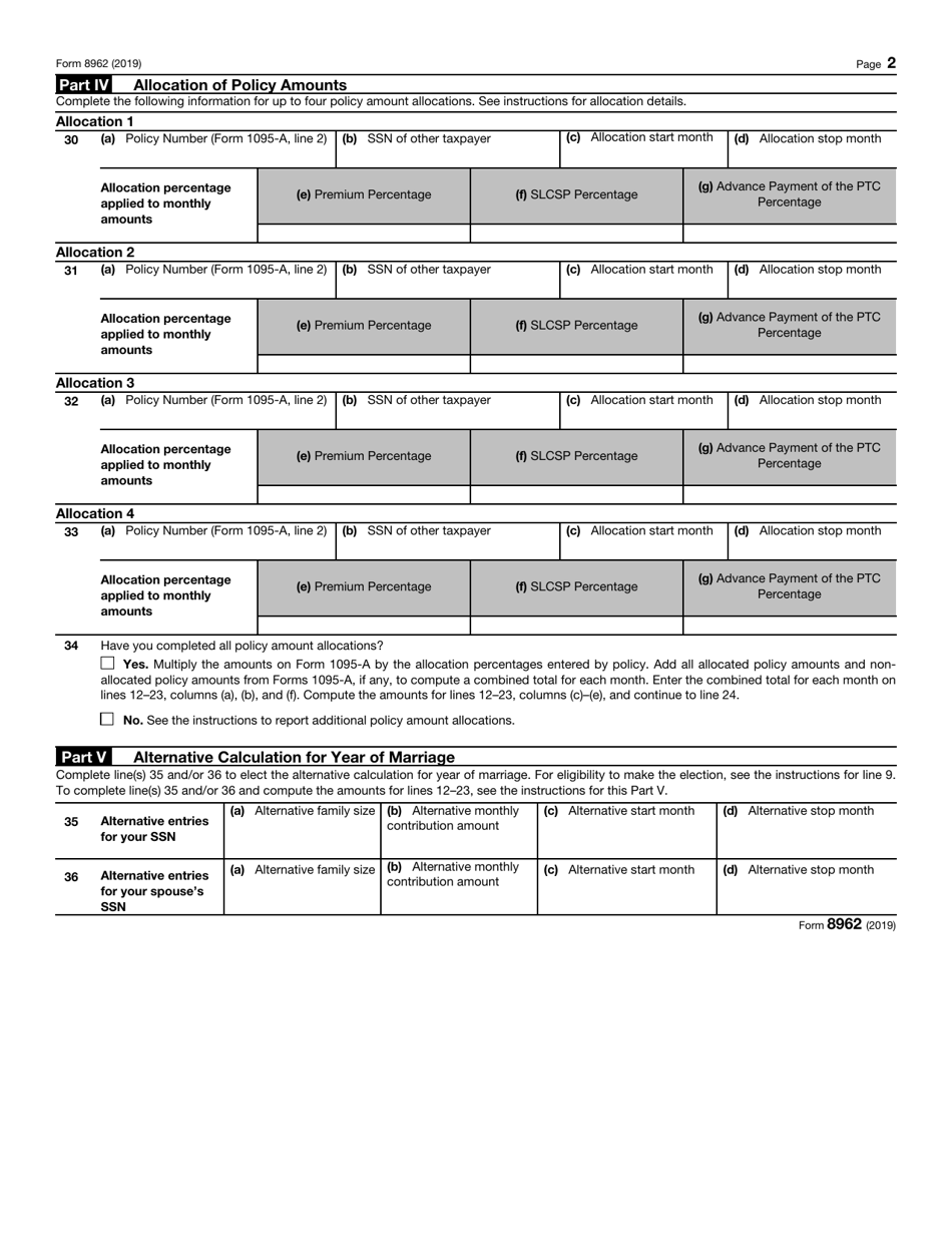 Where Do I Find Form 8962