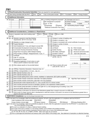 Form PW1 Plan/Work Application - New York City, Page 2