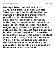 Form FAA-1410A-LP Grant Diversion Script and Applicant Agreement (Large Print) - Arizona, Page 5