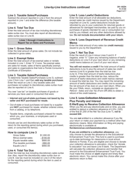 Instructions for Form DR-15EZ Sales and Use Tax Return - Florida, Page 5