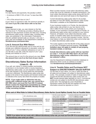 Instructions for Form DR-15EZ Sales and Use Tax Return - Florida, Page 6