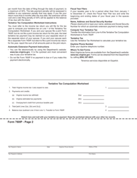 Form 760IP Virginia Automatic Extension Payment Voucher for Individuals - Virginia, Page 2