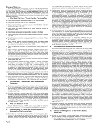 Instructions for Form F-1 Franchise Tax Return - Hawaii, Page 2