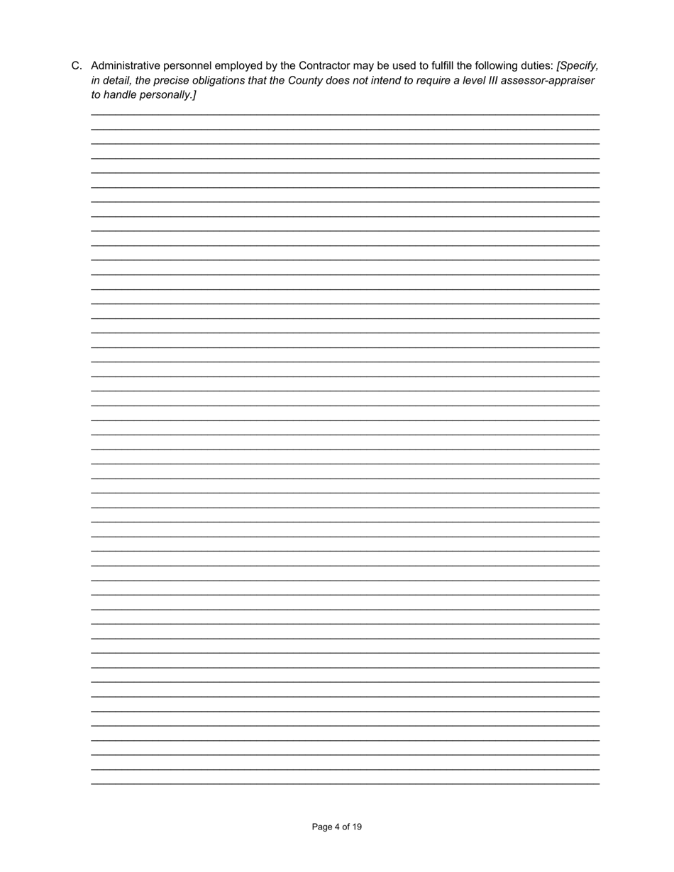 State Form 55928 Prescribed Contract for New Construction Review - Indiana, Page 4