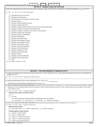 VA Form 21-0960C-11 Seizure Disorders (Epilepsy) Disability Benefits Questionnaire, Page 2