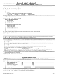 VA Form 21-0960C-11 Seizure Disorders (Epilepsy) Disability Benefits Questionnaire, Page 3