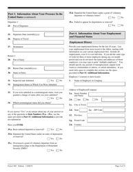 USCIS Form I-881 Application for Suspension of Deportation or Special Rule Cancellation of Removal (Pursuant to Section 203 of Public Law 105-100, Nacara), Page 4