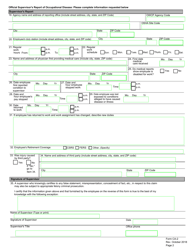 Form CA-2 Notice of Occupational Disease and Claim for Compensation, Page 2