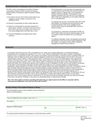 Form CA-2 Notice of Occupational Disease and Claim for Compensation, Page 3