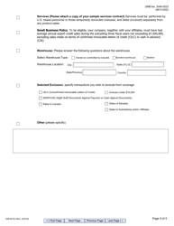 Form EIB-92-50 Application for Short-Term Multi-Buyer Export Credit Insurance Policy, Page 4