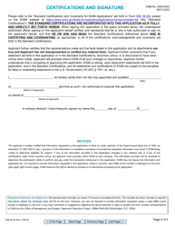 Form EIB-92-50 Application for Short-Term Multi-Buyer Export Credit Insurance Policy, Page 5