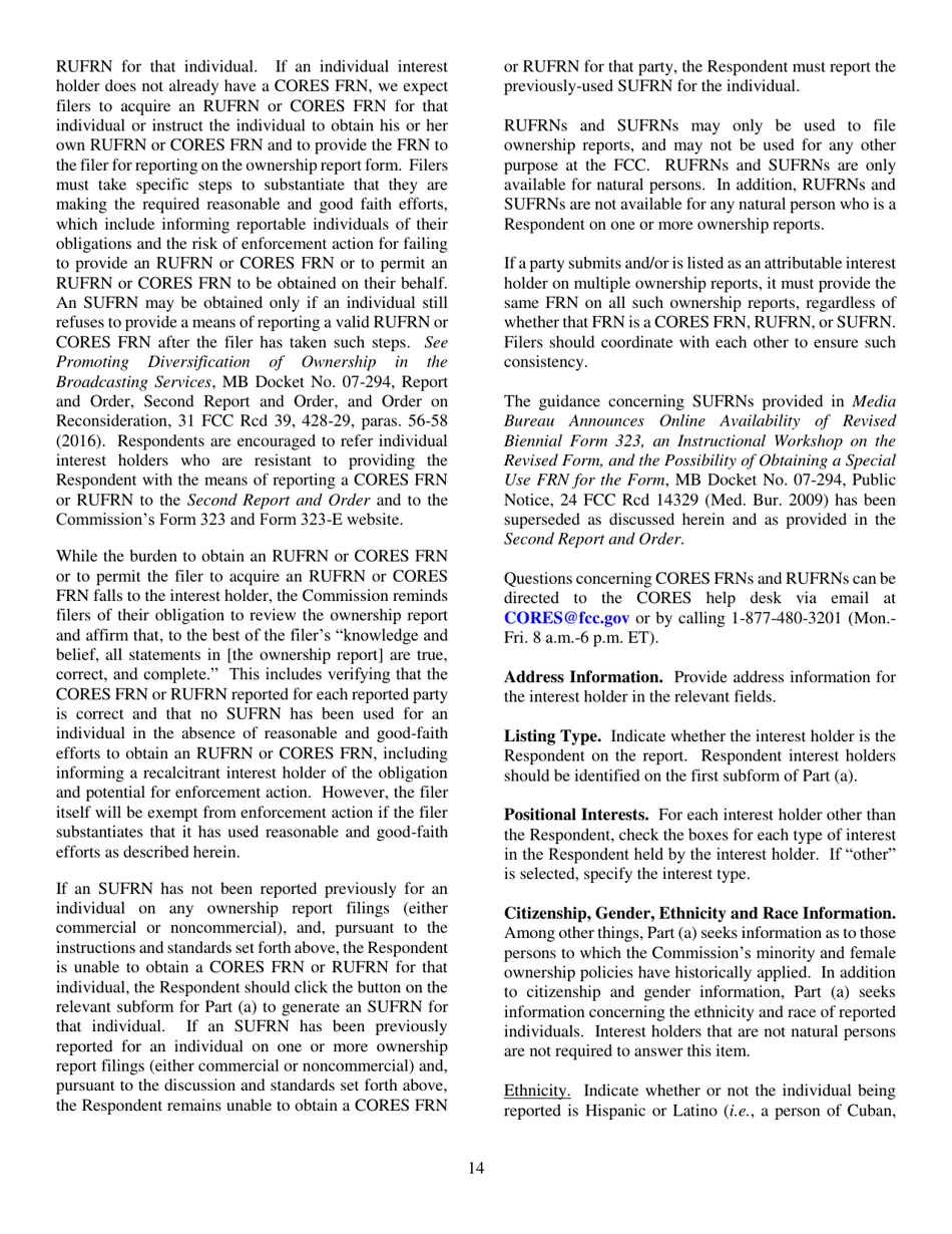 FCC Form 323 Ownership Report for Commerical Broadcast Station, Page 14