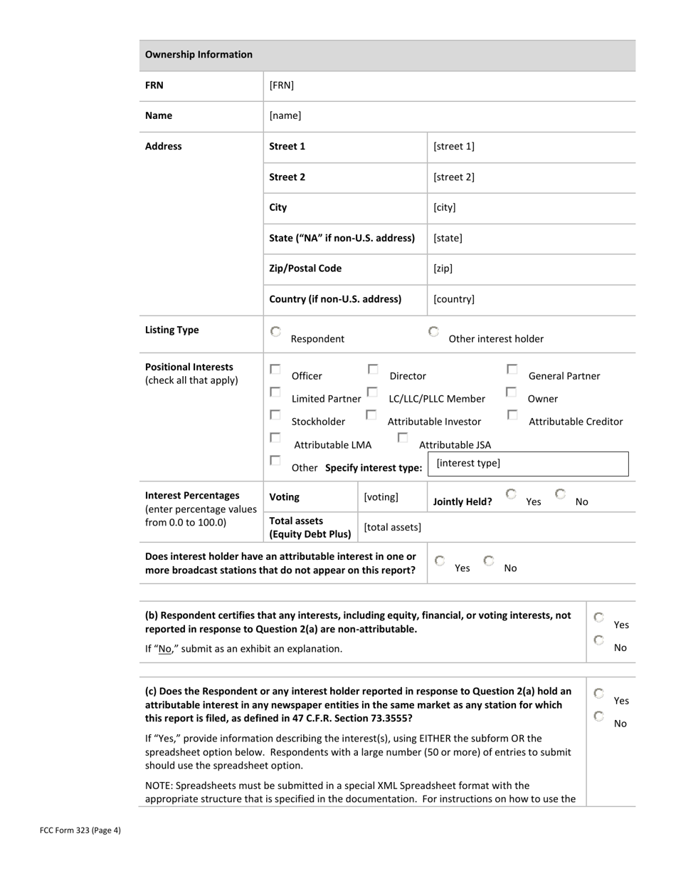 FCC Form 323 Ownership Report for Commerical Broadcast Station, Page 22