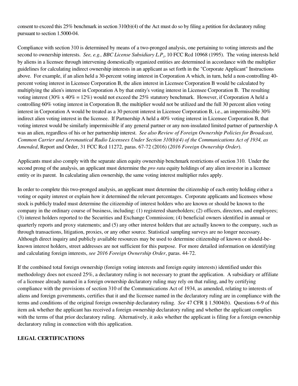 Instructions for FCC Form 2100 Schedule 301-FM Commercial Fm Broadcast Radio Construction Permit Application, Page 11