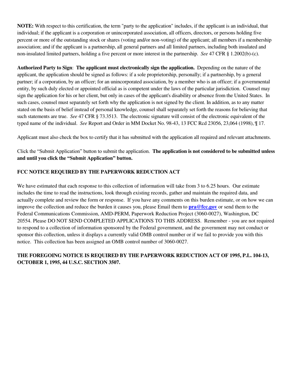 Instructions for FCC Form 2100 Schedule 301-FM Commercial Fm Broadcast Radio Construction Permit Application, Page 20