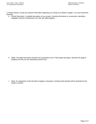 FWS Form 3-200-71 Federal Fish and Wildlife Permit Application Form - Eagle Take - Associated With but Not the Purpose of an Activity (Incidental Take), Page 3