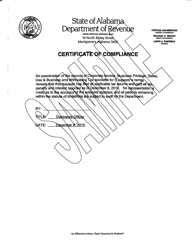 Foreign Corporation (Business or Non-profit) Certificate of Withdrawal - Alabama, Page 4