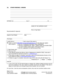 Form DR-303 Child Support Order - Alaska, Page 11