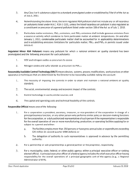 Air Quality Class I Permit Application - Arizona, Page 35