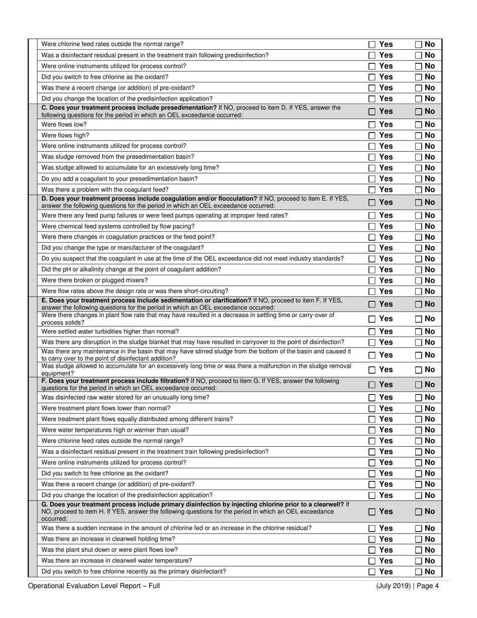 Stage 2 Disinfection Byproducts Operational Evaluation Level Report - Full - Arizona, Page 4