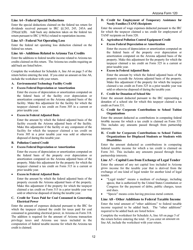 Instructions for Arizona Form 120 Arizona Corporation Income Tax Return - Arizona, Page 12