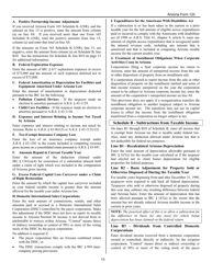 Instructions for Arizona Form 120 Arizona Corporation Income Tax Return - Arizona, Page 13
