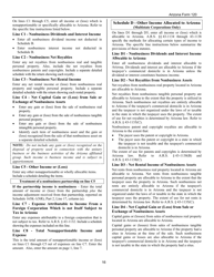 Instructions for Arizona Form 120 Arizona Corporation Income Tax Return - Arizona, Page 16