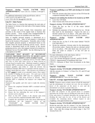 Instructions for Arizona Form 120 Arizona Corporation Income Tax Return - Arizona, Page 19