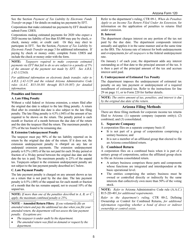 Instructions for Arizona Form 120 Arizona Corporation Income Tax Return - Arizona, Page 5