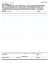 Form ABC-253 Supplemental Diagram - California