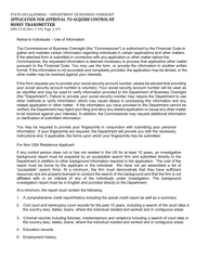 Form DBO-2118 Application for Approval to Acquire Control of Money Transmitter - California, Page 3