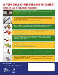Document preview: Checklist for Lead Poisoning - California (English/Hmong)