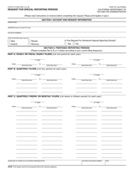 Form CDTFA-715 Request for Special Reporting Periods - California, Page 3