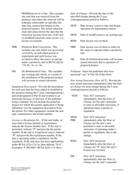 Instructions for Form DEEP-NSR-APP-213 Attachment H Major Modification Determination Form - Connecticut, Page 4