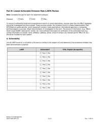 Form DEEP-NSR-APP-215 Attachment J Non-attainment Review Form - Connecticut, Page 5