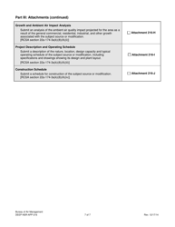 Form DEEP-NSR-APP-216 Attachment I Prevention of Significant Deterioration of Air Quality (Psd) Program Form - Connecticut, Page 7