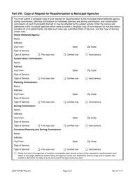 Form DEEP-WPMD-REQ-001 Request for Reauthorization Under the General Permit for Diversion of Water for Consumptive Use - Connecticut, Page 6