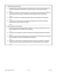 Form DEEP-REM-GWP-APP-600 Application for Emergency or Temporary Authorization to Discharge to Groundwater to Remediate Pollution - Connecticut, Page 15